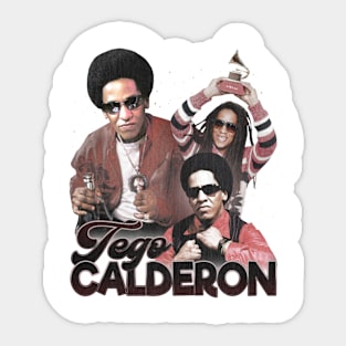 Tego Calderon Vintage Sticker